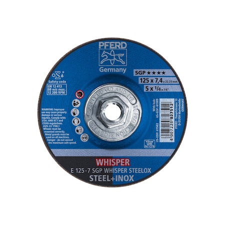 Pferd Grinding Wheel, 5"x1/4 61589